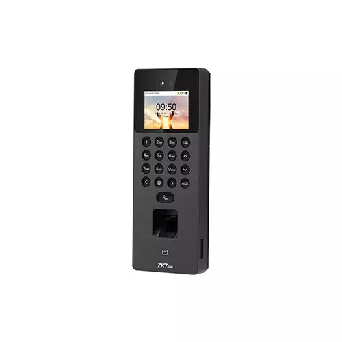 ZKTeco SenseFace 2A Facial Recognition & Multi-Biometric Access Control Terminal with Adapter - 2