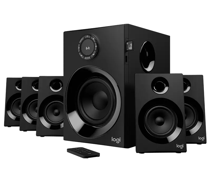 LOGITECH Z607 5.1 SURROUND SOUND SPEAKER SYSTEM WITH BLUETOOTH