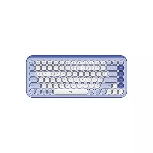 Logitech POP Icon Keys Easy-Switch Between up to 3 Devices Wireless Keyboard (Graphite & Green) - 1
