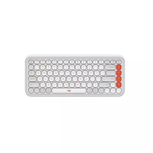 Logitech POP Icon Keys Easy-Switch Between up to 3 Devices Wireless Keyboard (Graphite & Green) - 3