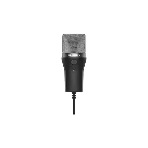 A4tech Bloody GM20 Wired Cardioid Condenser Gaming Microphone Black - 1