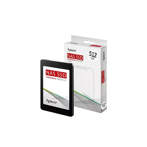 APACER PSS25-R SATA 2.5 512GB 7MM NAS SSD - 1
