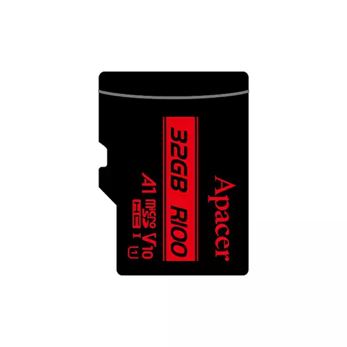 Apacer R100 32GB UHS-I U3 V30 A1 MicroSDXC Memory Card - 1