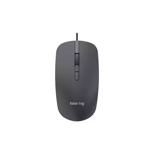 Value-Top MU627G 4D 2000 DPI Wired Mouse (Gray) - 2
