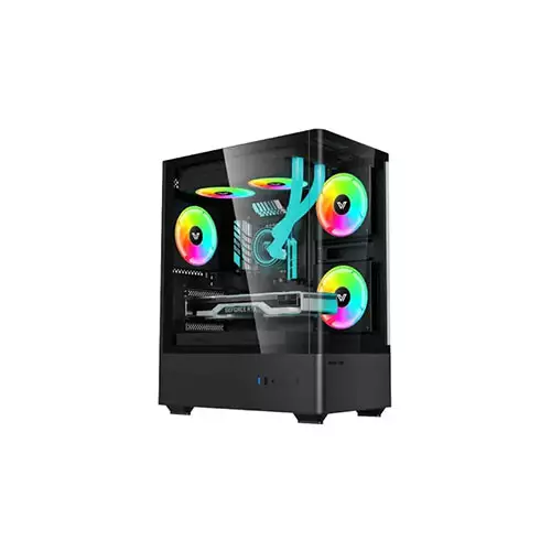 Value-top NUBIA 20F5 Micro ATX Full Gaming Casing ARGB Fan