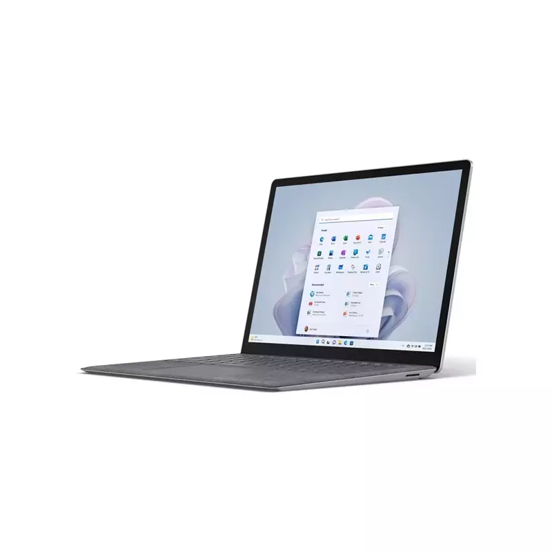 Microsoft Surface Laptop 5 Intel Evo Core i5-1235U 12th Gen Laptop 8GB RAM 256GB SSD 13.5 Inch Multitouch Display Platinum Laptop (QZI-00001) - 1