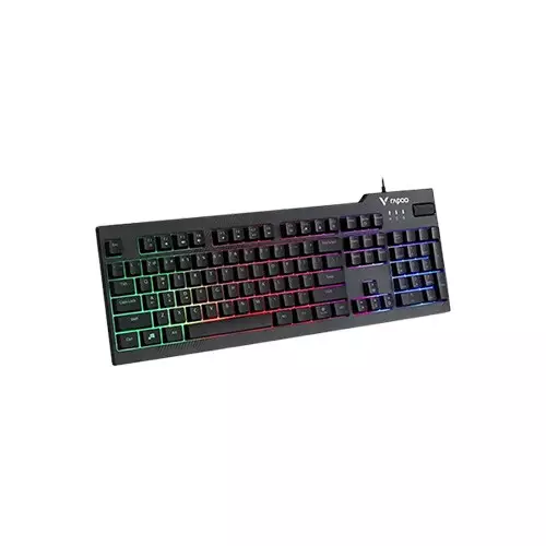 Rapoo V50S Wired 104 keys Backlit Wired Gaming Keyboard(Black) - 2