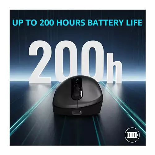 Rapoo VT3PRO MAX Dual Mode Lightweight Optical Gaming Mouse (Black) - 2