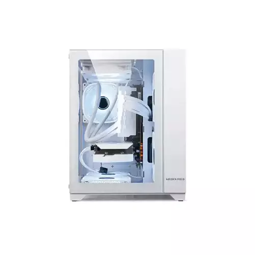 GOLDEN FIELD SEAVIEW M360 MINI TOWER MICRO-ATX GAMING CASE (WHITE) - 1