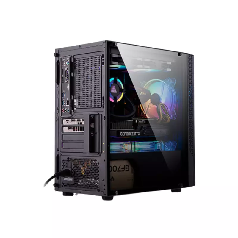 GOLDEN FIELD HONOR 2 ATX GAMING CASE (BLACK) - 2