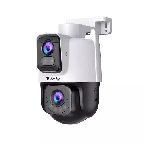 Tenda CH9-WCA (4mm+6mm) 3.0MP+3.0MP Pan/Tilt Outdoor Full Color Wi-Fi Dome IP Camera - 1