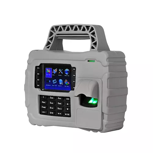 ZKTeco S922 Portable Fingerprint Time Attendance Terminal with Adapter - 1