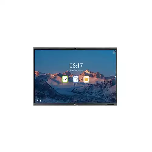 ZKTECO SC02-I375A 75" 8GB RAM 128GB ROM 4K Smart interactive whiteboard With Camera
