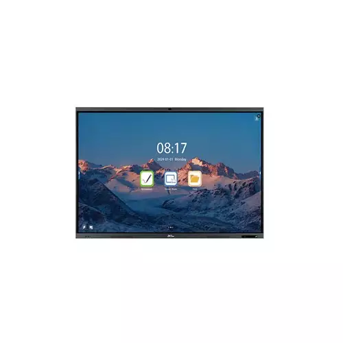 ZKTECO SC02-I375A 75" 8GB RAM 128GB ROM 4K Smart interactive whiteboard With Camera
