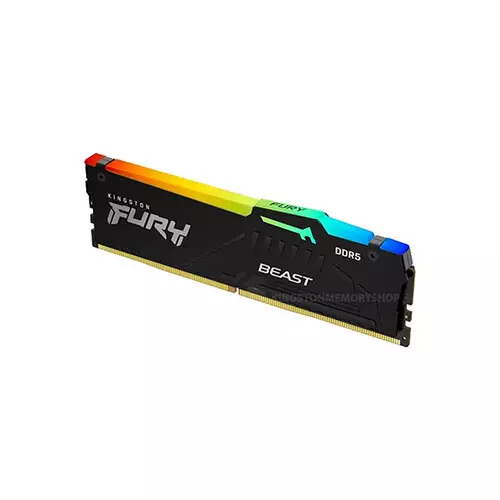 Kingston FURY Beast 16GB DDR5 6000MHz CL36 RGB Desktop RAM - 1