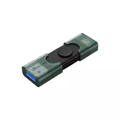 Kingston DataTraveler Duo 256GB USB 3.2 Pen Drive with USB Type-A and USB Type-C - 2