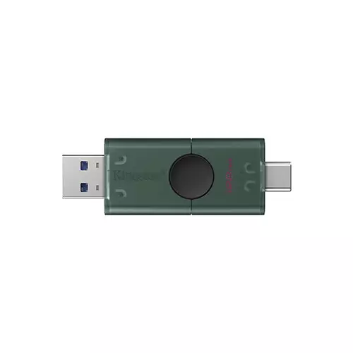 Kingston DataTraveler Duo 128GB USB 3.2 Pen Drive with USB Type-A and USB Type-C
 - 1