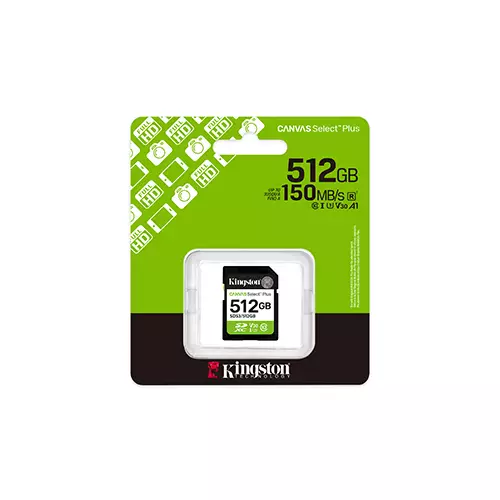 Kingston Canvas Select Plus SD 512GB Memory Card - 2