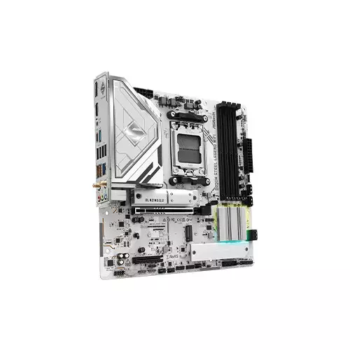 ASRock B850M STEEL LEGEND WIFI 7 AM5 DDR5 mATX Motherboard - 2