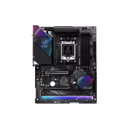 ASRock PHANTOM GAMING X870 Riptide WiFi AM5 DDR5 ATX Motherboard - 1