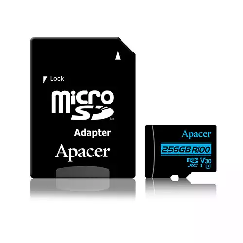 Apacer R100 256GB Micro SD Class-10 Memory Card