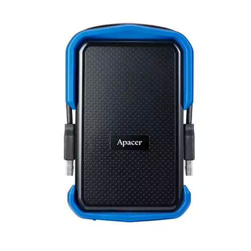 Apacer AC631 2TB USB 3.1 Gen 1 Portable Hard Drive (Black) - 1
