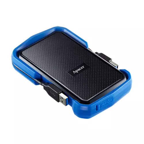 Apacer AC631 2TB USB 3.1 Gen 1 Portable Hard Drive (Black) - 2