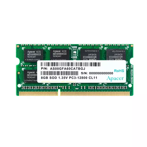APACER Notebook 8GB DDR3 1600MHz laptop RAM