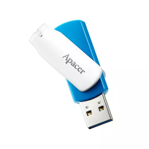 Apacer AH357 64GB USB 3.2 Blue Pen Drive - 1