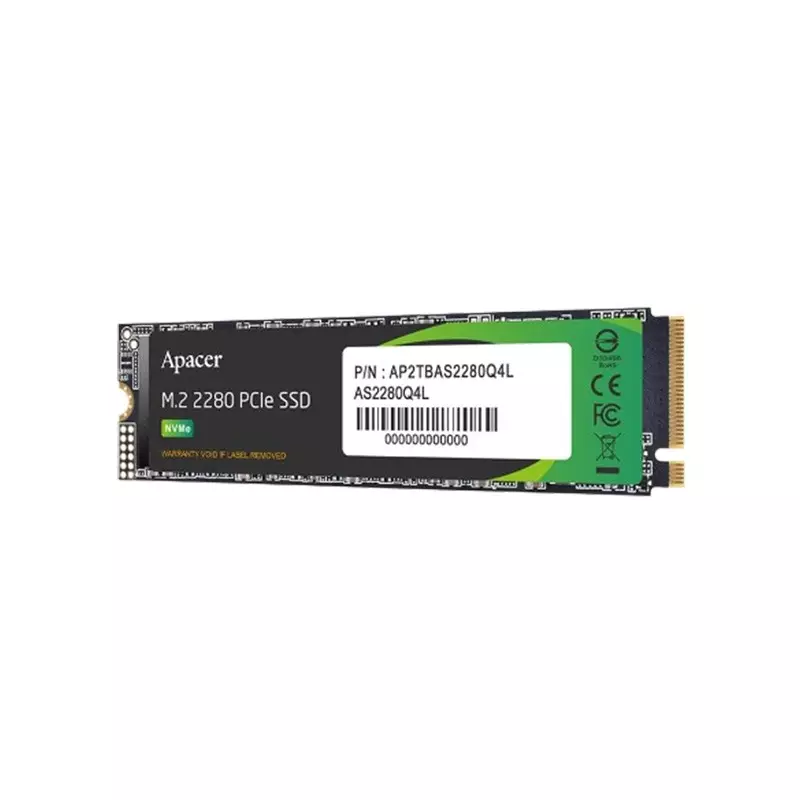Apacer AS2280Q4L 1TB M.2 PCIe Gen 4 NVMe 2.0 SSD - 2