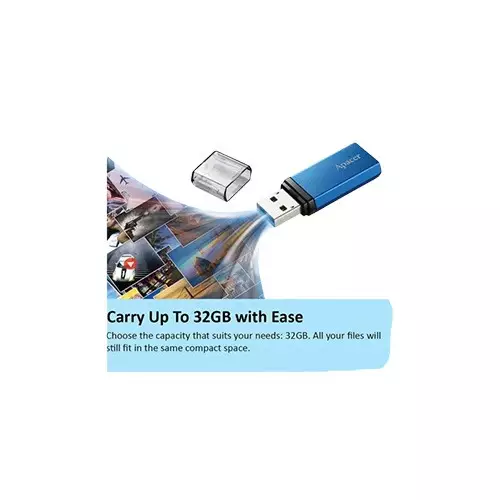 Apacer AH25C 32GB USB 3.2 Gen 1 Pen Drive - 3