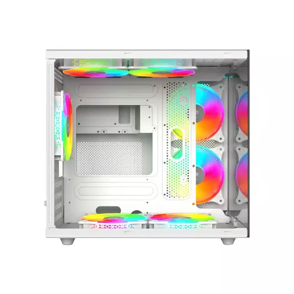 VALUE-TOP V900W MINI TOWER GAMING MICRO ATX WHITE CASING - 2