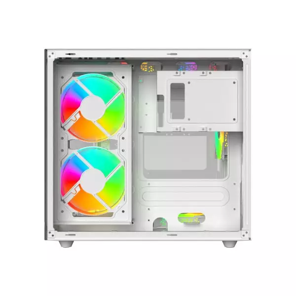 VALUE-TOP V900W MINI TOWER GAMING MICRO ATX WHITE CASING - 3