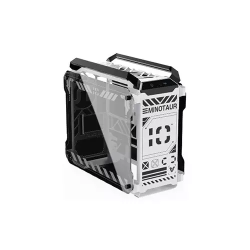 Value-Top Minotaur Mloong Series Open-Frame Gaming Case (White) - 2