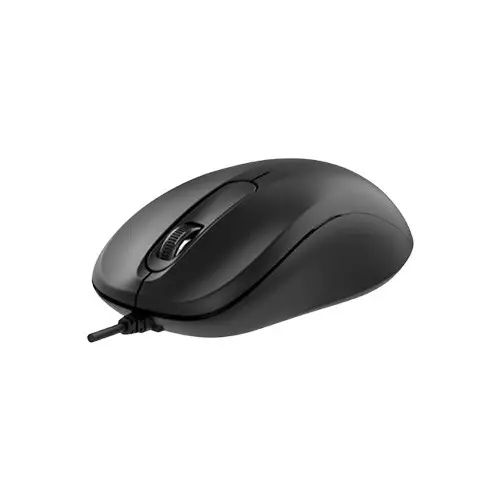 Value Top MU892B 1200 DPI Wired Black Mouse - 1