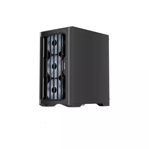 1STPLAYER H2 M-ATX Gaming Case (Black) - 0