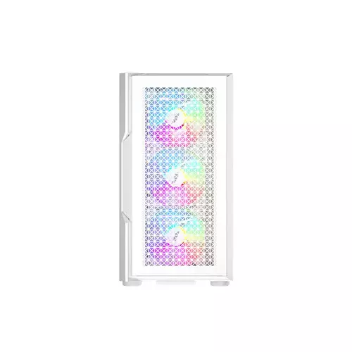 1STPLAYER T7 RGB Mid Tower ATX Gaming Desktop Case (White) - 3