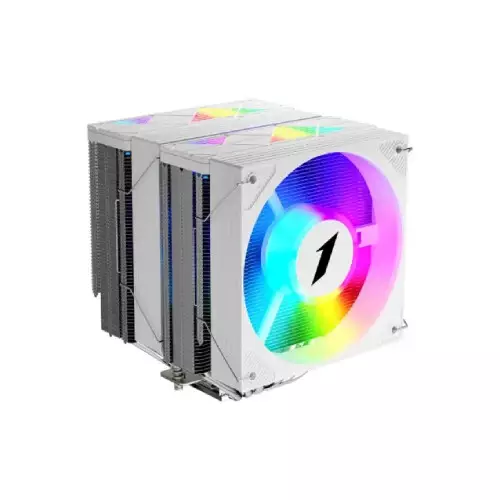 1STPLAYER CRYO CY12LD ARGB Dual Tower Air CPU Cooler (White) - 2