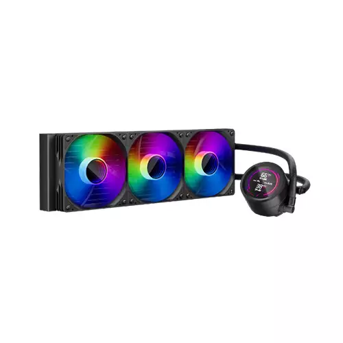 1STPLAYER TS4 360 ARGB Liquid CPU Cooler (Black) - 2