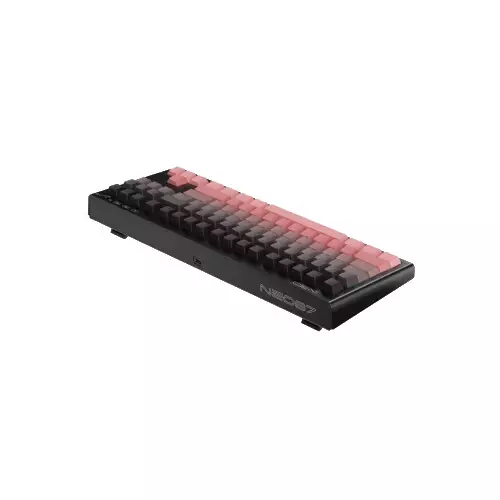 1STPlayer NEO87 Tri-Mode RGB Mechanical Keyboard (Rose Nebula) - 1