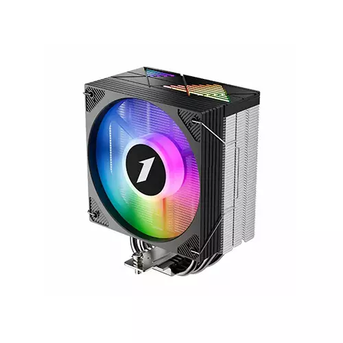 1STPLAYER CRYO CY12L ARGB Single Tower Air CPU Cooler (Black) - 1