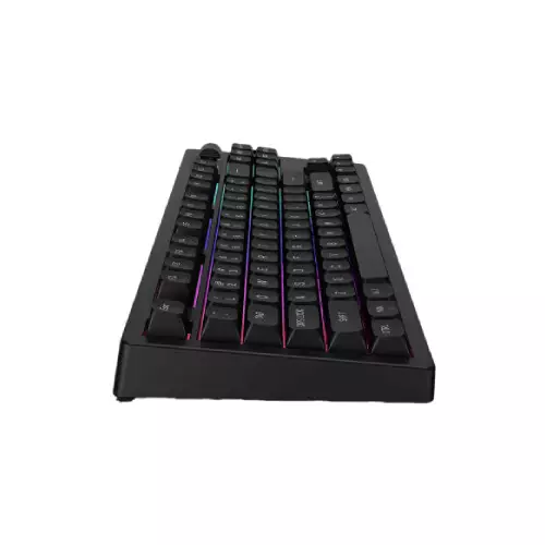 Gamdias HERMES M7 Hybrid Tri-Mode Red Switch Hot-Swappable Mechanical Keyboard With Display - 0