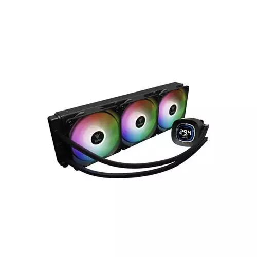 Gamdias AURA GL360 DIGITAL ARGB All-in-One Liquid CPU Cooler With Display - 1