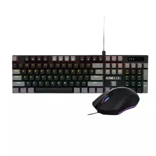 Gamdias HERMES E6 ELITE 2-IN-1 Gaming Keyboard Mouse Combo