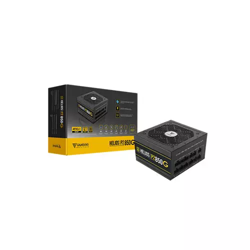 Gamdias HELIOS P2-850G V2 850W 80+ Gold ATX 3.1  PCIE 5.1 Fully Modular Power Supply