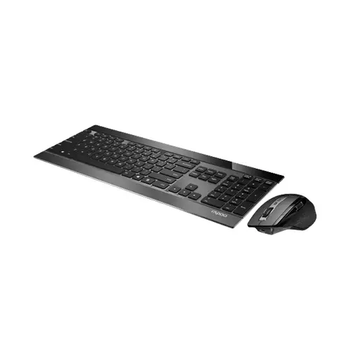 Rapoo 9900M Multi-mode Wireless Ultra-slim Advanced Desktop Keyboard & Mouse Combo - 3