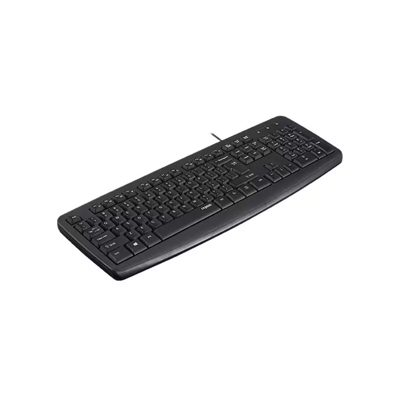 RAPOO NK2600 WIRED SPILL-RESISTANT USB KEYBOARD-BLACK - 1