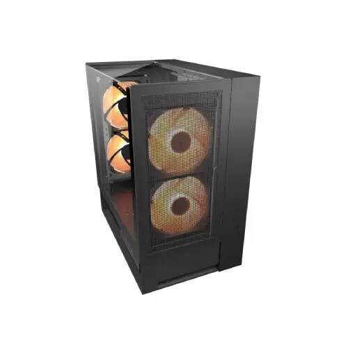 Couger OmnyX ATX Mid Tower Gaming Casing (Black) - 2