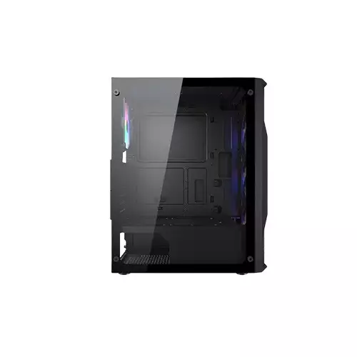 Cougar MX110 Mid Tower RGB Gaming Casing Black - 4