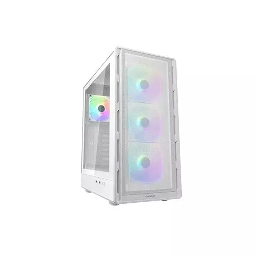 Cougar AIRFACE Mid Tower PURE RGB Gaming Casing White - 1
